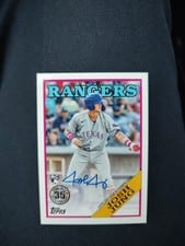2023 Topps 1988 Topps Baseball Autographs (Series 1) Josh Jung #88BA-JJ card