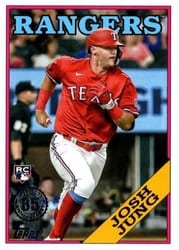2023 Topps 1988 Topps Baseball (Series 1) Josh Jung #T88-9 card