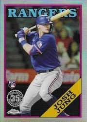 2023 Topps Chrome 1988 Topps Josh Jung #88BC-15 card
