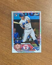 2023 Topps Chrome Josh Jung #93 card