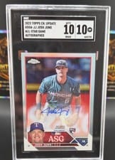 2023 Topps Chrome Update 2023 All-Star Game Autograph Josh Jung #ASGA-JJ card