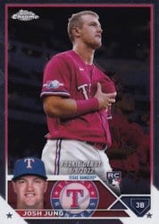 2023 Topps Chrome Update Base Set Josh Jung #USC51 card