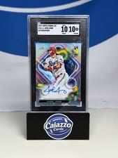 2023 Topps Cosmic Chrome Autographs Josh Jung #CCA-JJ card