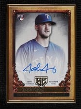 2023 Topps Gilded Collection Gallery of Gold Autographs Josh Jung #GOG-JJ card