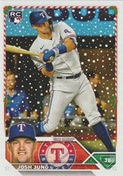 2023 Topps Holiday Base Set Josh Jung #H120 card