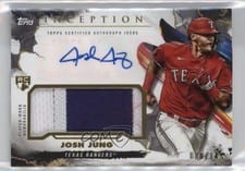 2023 Topps Inception Autograph Patch Cards Josh Jung #IAP-JJ card