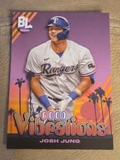2024 Topps Big League Good Vibrations Josh Jung #GV-19 card