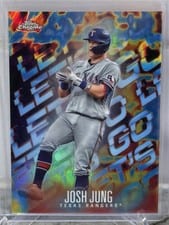 2024 Topps Chrome Update Let's Go! Josh Jung #LGC-60 card