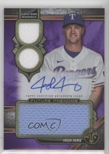 2024 Topps Triple Threads Future Phenoms Autographed Relics Josh Jung #FPAR-JJ card