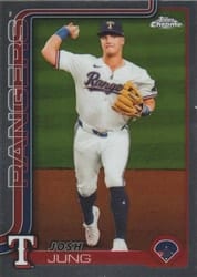 2025 Topps Chrome Base Set Josh Jung #220 card