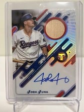 2025 Topps Pristine Pristine Pieces Autograph Relics Josh Jung #PPAR-JJ card