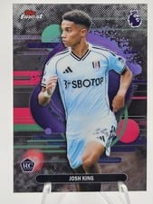 2026 Topps Finest Premier League Josh King #151 card