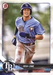 2018 Bowman Prospects Josh Lowe #BP127 card