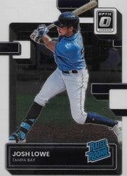 2022 Donruss Optic Base Set Josh Lowe #55 card
