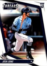 2022 Panini Chronicles Marquee Autographs Josh Lowe #9 card