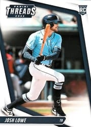 2022 Panini Chronicles Threads Josh Lowe #9 card