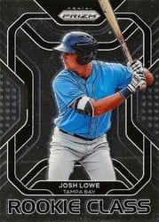 2022 Panini Prizm Rookie Class Josh Lowe #RC-14 card