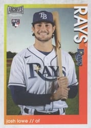 2022 Topps Archives Snapshots Base Set Josh Lowe #14 card