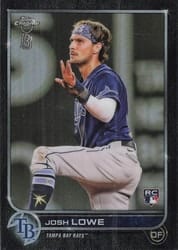 2022 Topps Chrome Ben Baller Edition Base Set Josh Lowe #83 card