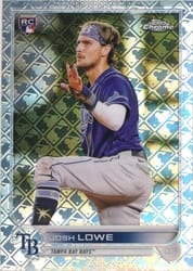 2022 Topps Chrome Logofractor Edition Base Set Josh Lowe #94 card