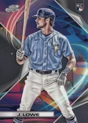 2022 Topps Cosmic Chrome Base Set Josh Lowe #145 card