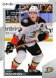 2020-21 O-Pee-Chee Base Set Josh Manson #65 card