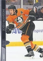 2020-21 Upper Deck Base Set Josh Manson #4 card