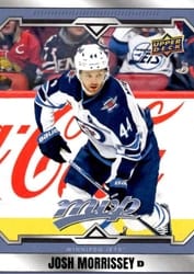 2024-25 Upper Deck MVP Base Set Josh Morrissey #17 card