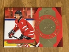 2025-26 Tim Hortons Team Canada Olympic Hockey Gold Medalists Josh Morrissey #GM-10 card