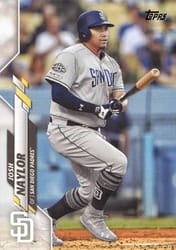 2020 Topps Base Set Josh Naylor #556 card