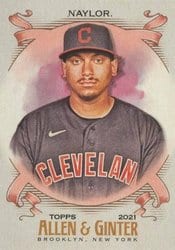 2021 Topps Allen & Ginter Base Set Josh Naylor #190 card