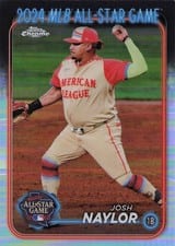 2024 Topps Chrome Update 2024 All-Star Game Josh Naylor #ASGC-37