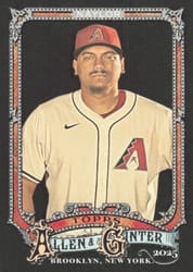 2025 Topps Allen & Ginter X Base Set Josh Naylor #183 card