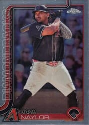 2025 Topps Chrome Base Set Josh Naylor #15 card