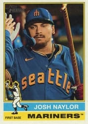 2025 Topps Heritage Base Set Josh Naylor #670b card