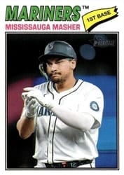 2026 Topps Heritage Base Set Josh Naylor #129 card