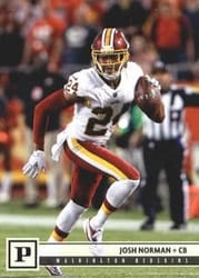 2018 Panini Base Set Josh Norman #292 card