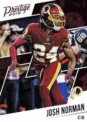 2018 Panini Prestige Base Set Josh Norman #94 card