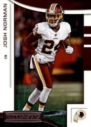 2018 Panini Rookies & Stars Base Set Josh Norman #12 card