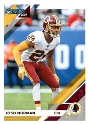 2019 Donruss Base Set Josh Norman #152 card