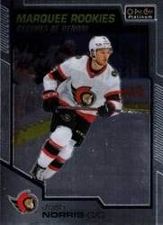 2020-21 O-Pee-Chee Platinum Base Set Josh Norris #161 card