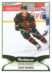 2021-22 Parkhurst Base Set Josh Norris #220 card