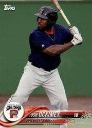 2018 Topps Pro Debut Base Set Josh Ockimey #3 card