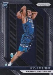 2018-19 Panini Prizm Base Set Josh Okogie #37 card