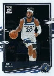 2020-21 Donruss Optic Base Set Josh Okogie #110 card