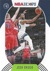 2020-21 Hoops Base Set Josh Okogie #12 card