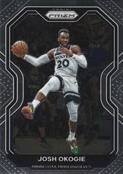 2020-21 Panini Prizm Base Set Josh Okogie #155 card