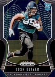 2019 Panini Prizm Base Set Josh Oliver #371 card