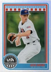 2025 Panini Stars & Stripes Base Set Josh Owens #45 card