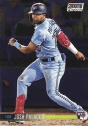 2021 Stadium Club Chrome Base Set Josh Palacios #347 card